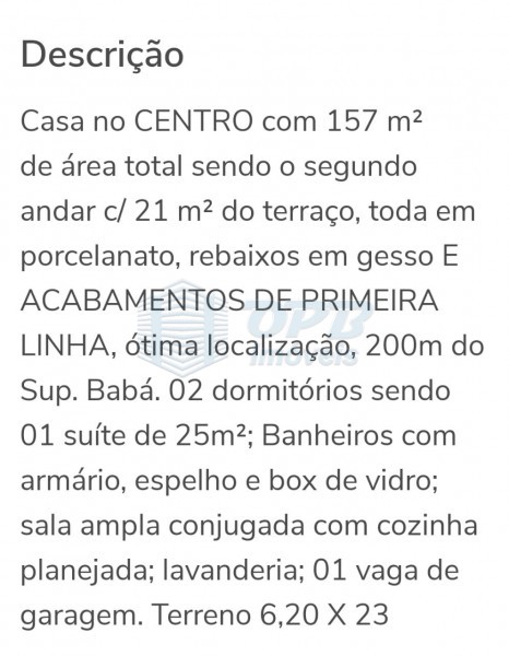 OPB Imóveis | Imobiliária em Ribeirão Preto | SP - Casa - Centro - Jardinopolis